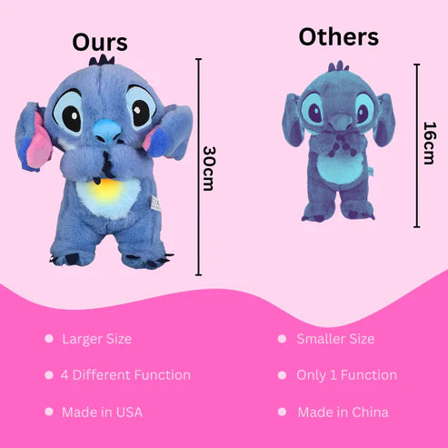 Breathing Stitch Plush Teddy 🧸